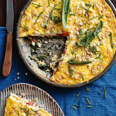 Spinach & Feta Frittata