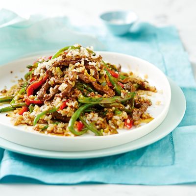 Stir-Fried Beef & Quinoa