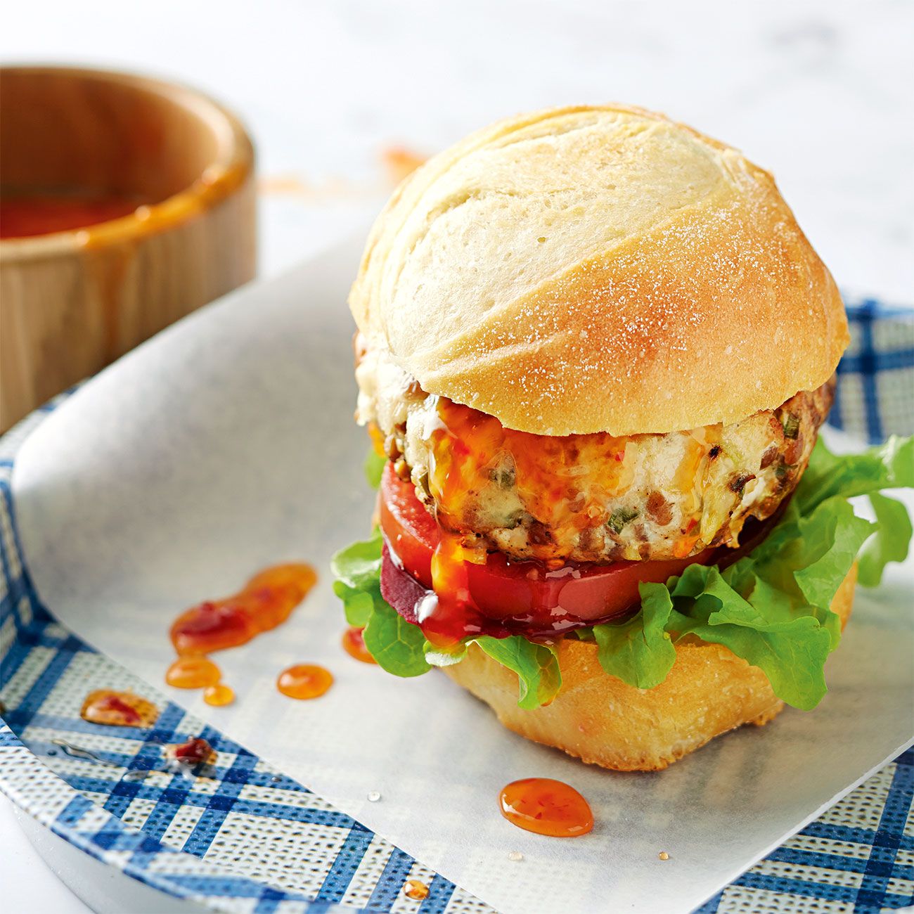Turkey & Lentil Burgers