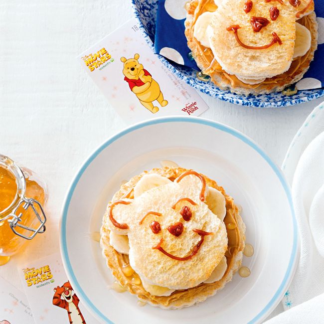 Winnie The Pooh Honey & Banana Faces