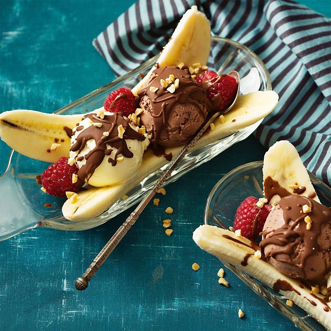 Chocolate & Banana Sundae