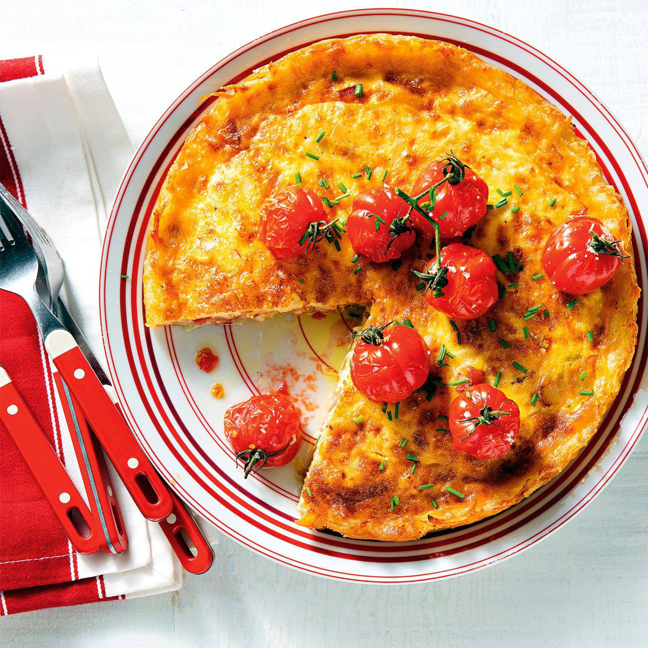 Hash Brown Quiche