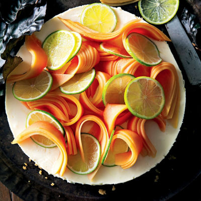 Papaya & Lime Cheesecake