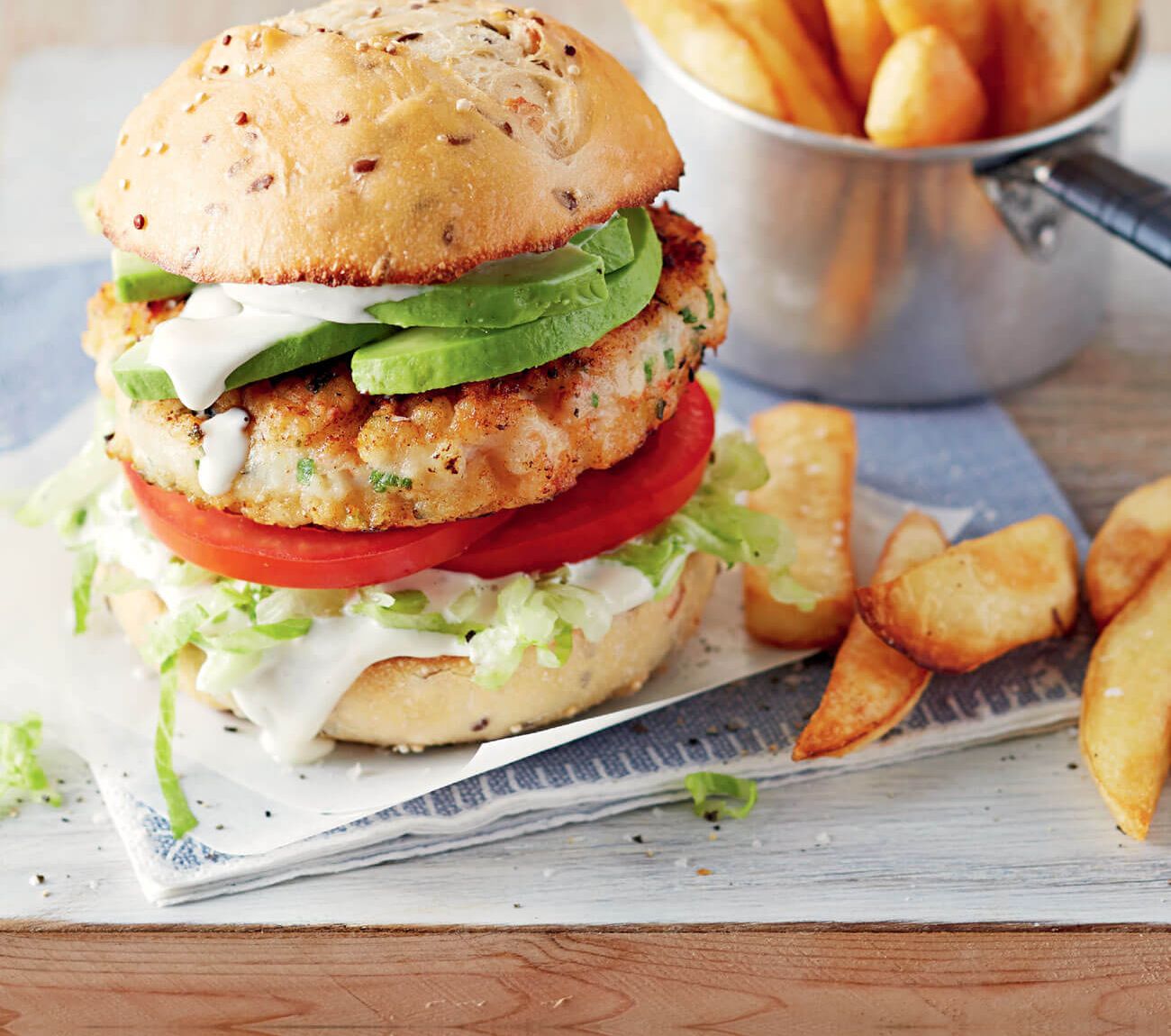 Prawn Burgers, Recipe