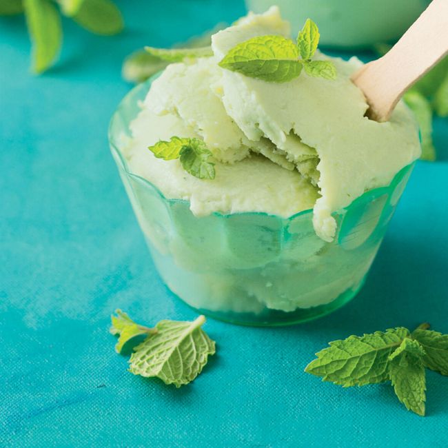 Avocado, Mint & Lime Ice-Cream