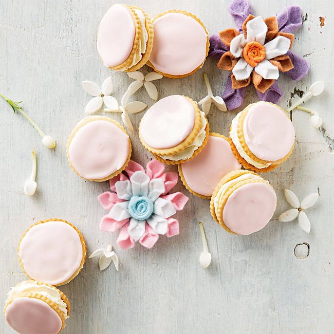 Vanilla Cream Biscuits