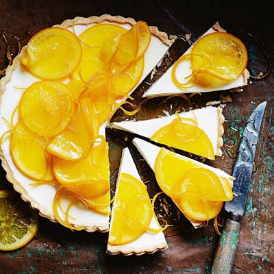 Orange Yoghurt Tart