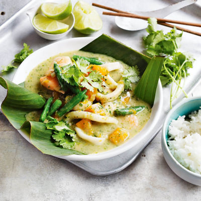 Thai Green Seafood Curry