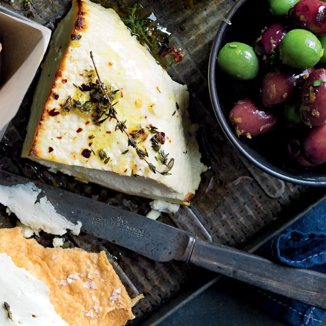 Baked Ricotta & Olives