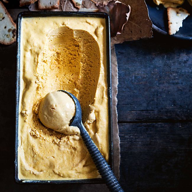 Chai & Pumpkin Ice-Cream