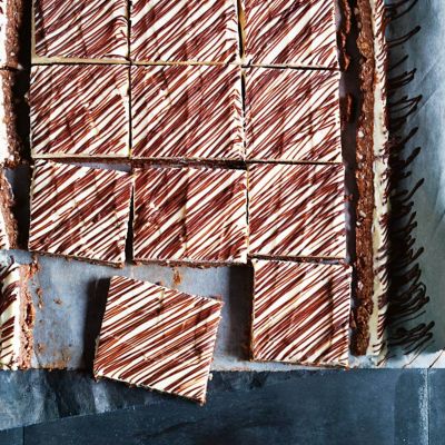 Chocolate & Quinoa Mint Slice