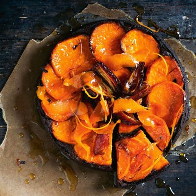 Date & Sweet Potato Chocolate Cake