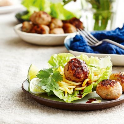 San Choy Bow Meatballs