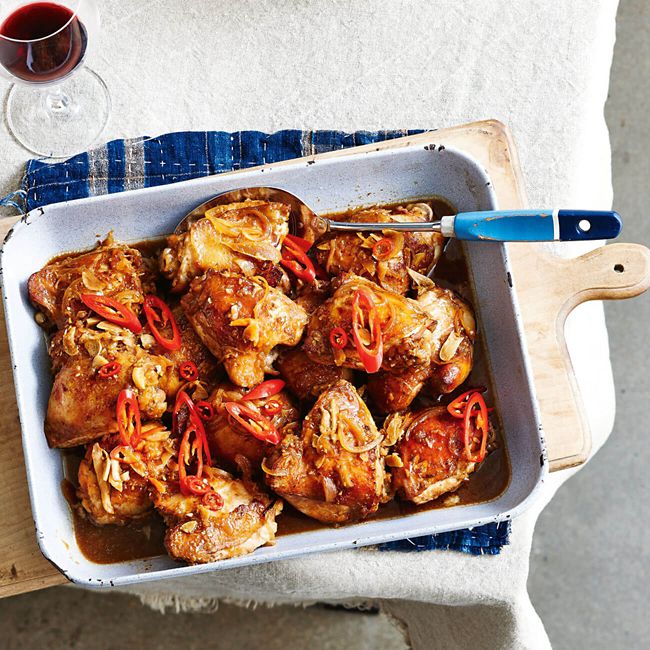 Slow-Cooked Chicken Adobo