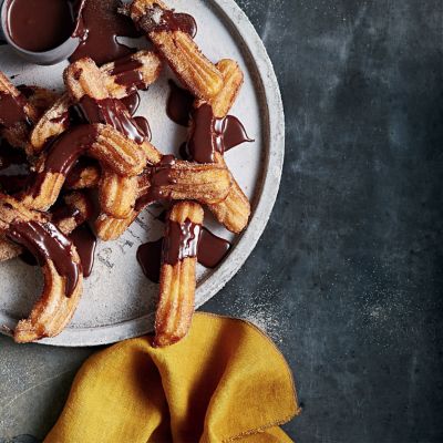 Churros With Chocolate Sauce