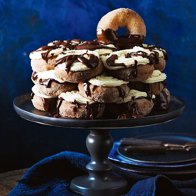 Donut Tower Cake