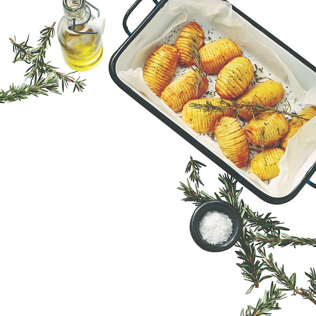 Hasselback Roasted Potatoes