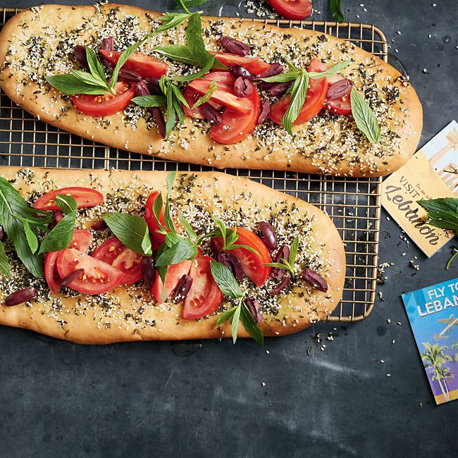 Manakish Flat Bread With Za'Atar