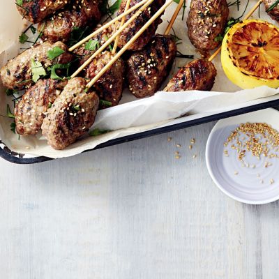 Rolled Beef Skewers