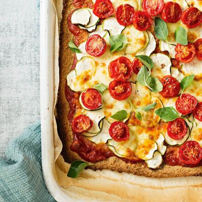Vegetarian Quinoa Pizza