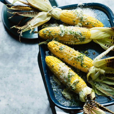 Barbecued Corn
