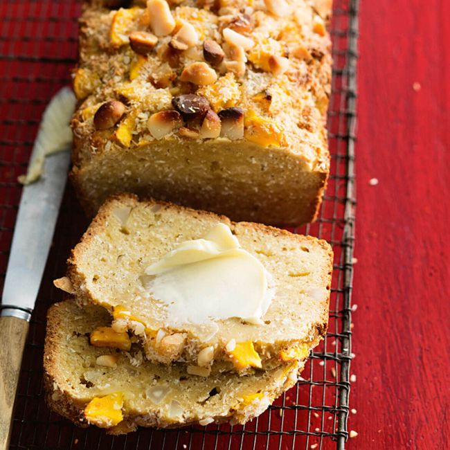 Mango Macadamia Loaf
