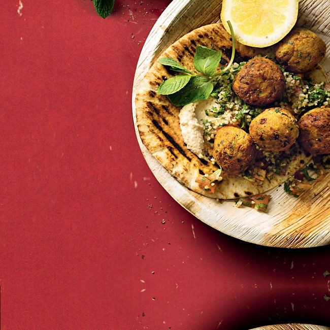 Falafels With Tabouli