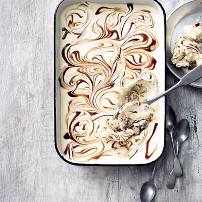 Marbled Chocolate Ice-Cream