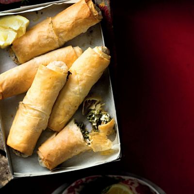 Spanakopita Filo Rolls
