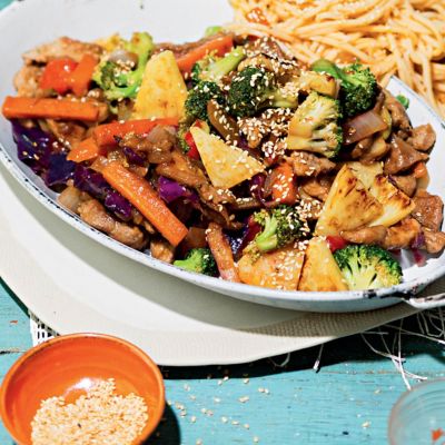 Sweet & Sour Pork Stir-Fry