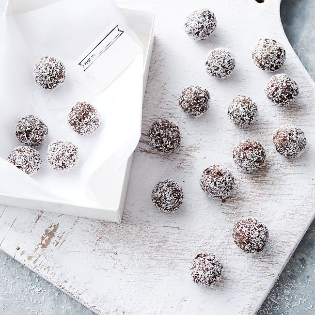 Date, Orange And Cherry Christmas Balls