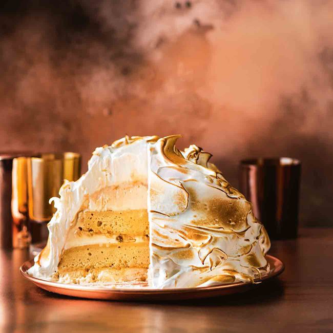 Gingerbread Bombe Alaska