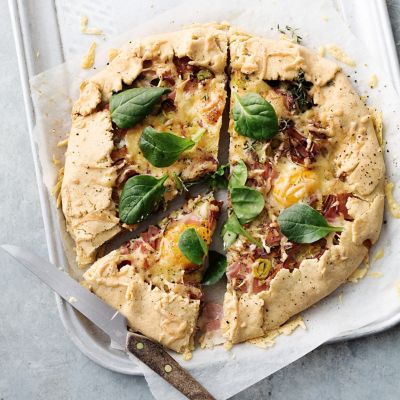 Ham, Leek And Egg Pie