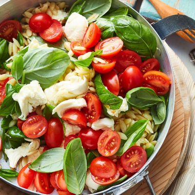 Risoni Caprese Salad