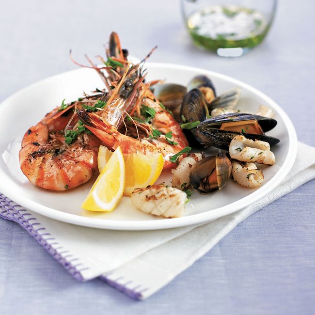 Mixed Seafood Grill