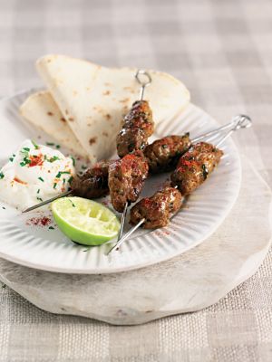 Minted Lamb Skewers