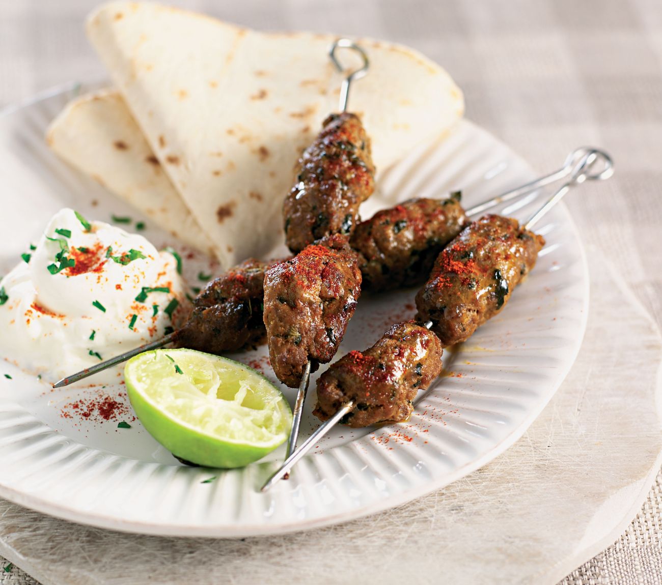 Minted hotsell lamb kebabs