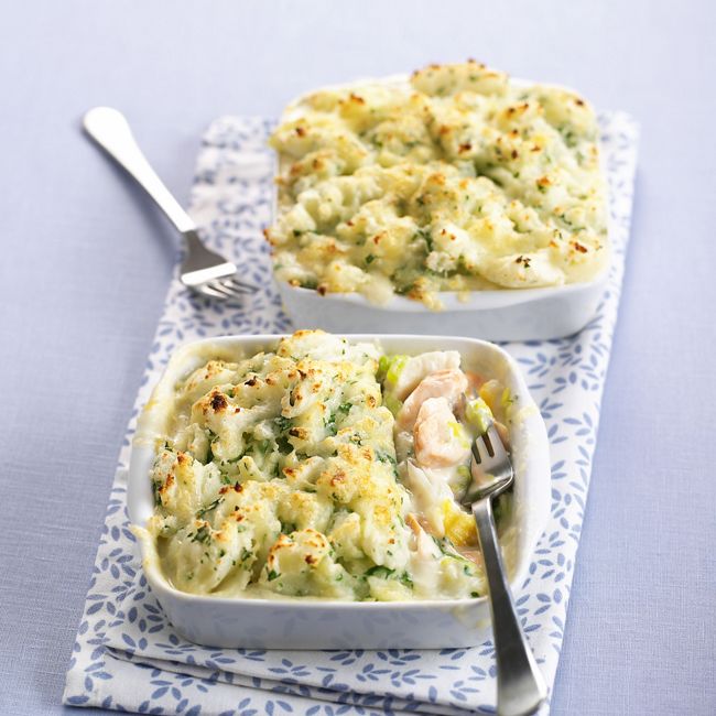 Fish Pie With Mashed Potato Topping