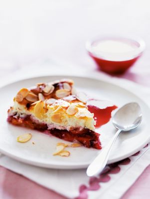 Ricotta, Plum & Almond Cake
