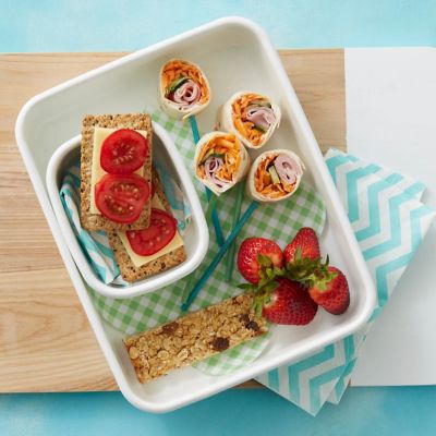 Ham Pinwheels + Snacks