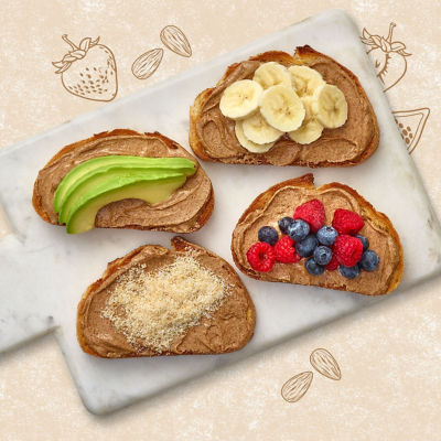 Wholemeal & Almond Spread Toast Toppers