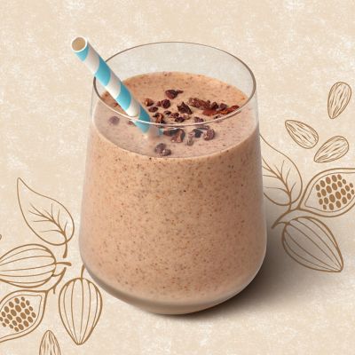 Banana, Almond & Cocoa Smoothie