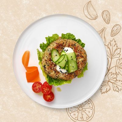 Chicken, Zucchini & Quinoa Burger Patties