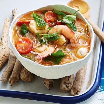 Banana Prawn Tom Yum