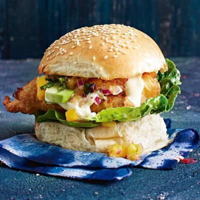 Battered Ling Burger