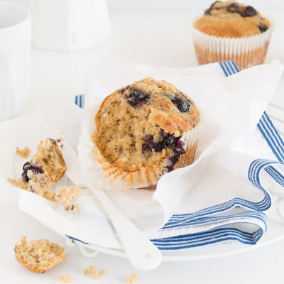 Blueberry And Banana Muffin