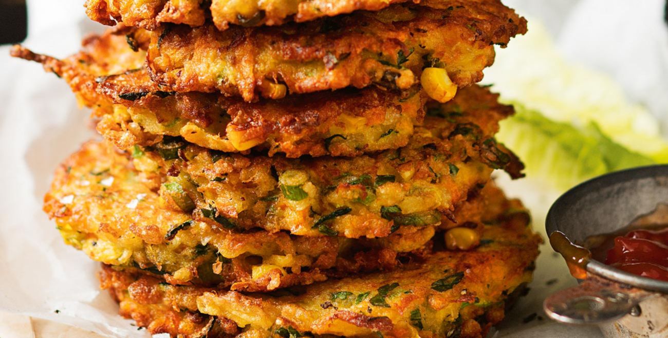 Carrot, Corn & Quinoa Fritters Recipe | Woolworths