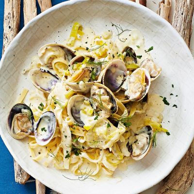 Clam, Fennel & Leek Pasta