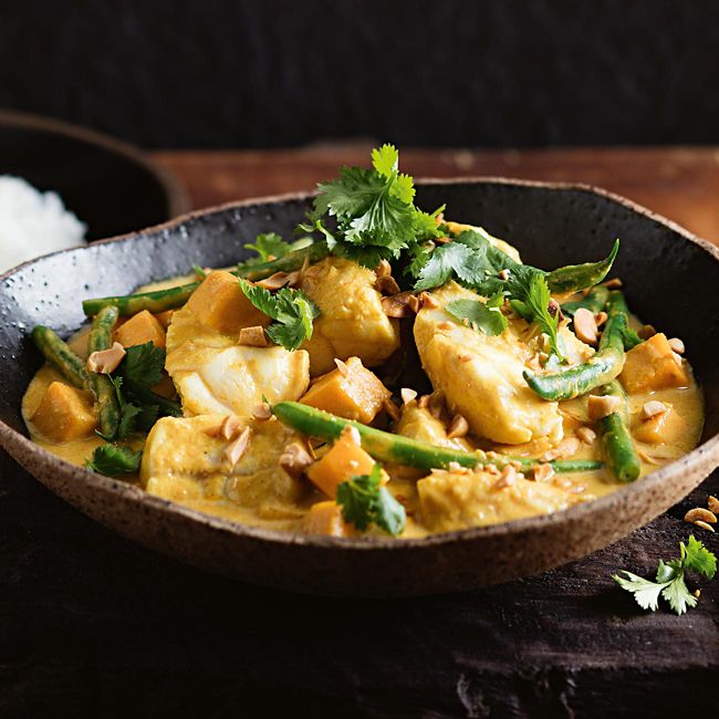 Fish & Peanut Curry