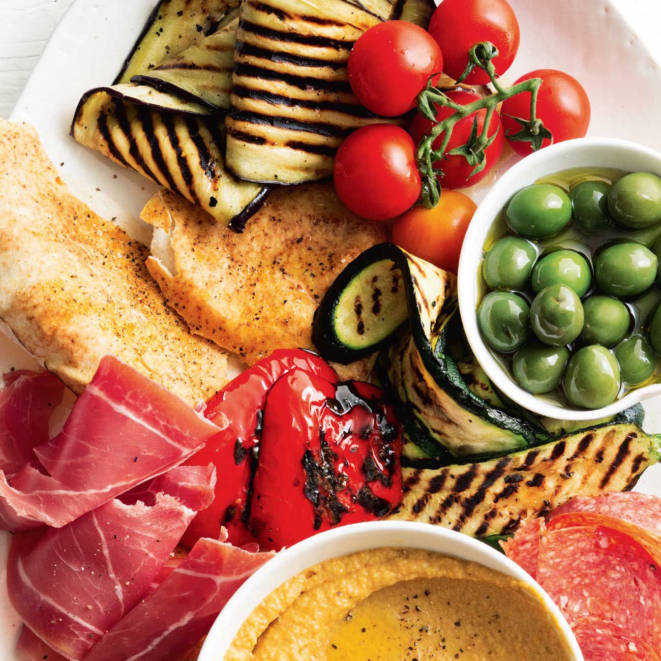 Antipasto Platter with Marinated Prawns Recipe Woolworths